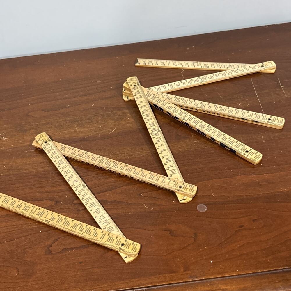 2000 Years By the Meter History Folding Ruler Metermorphosen Teaching Tool - Picture 5 of 7